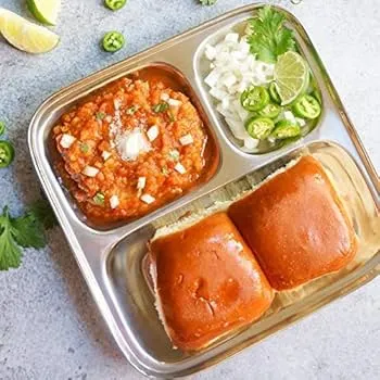 Delicious Pav Bhaji Plate at Goggi's Gully in Edmonton, AB